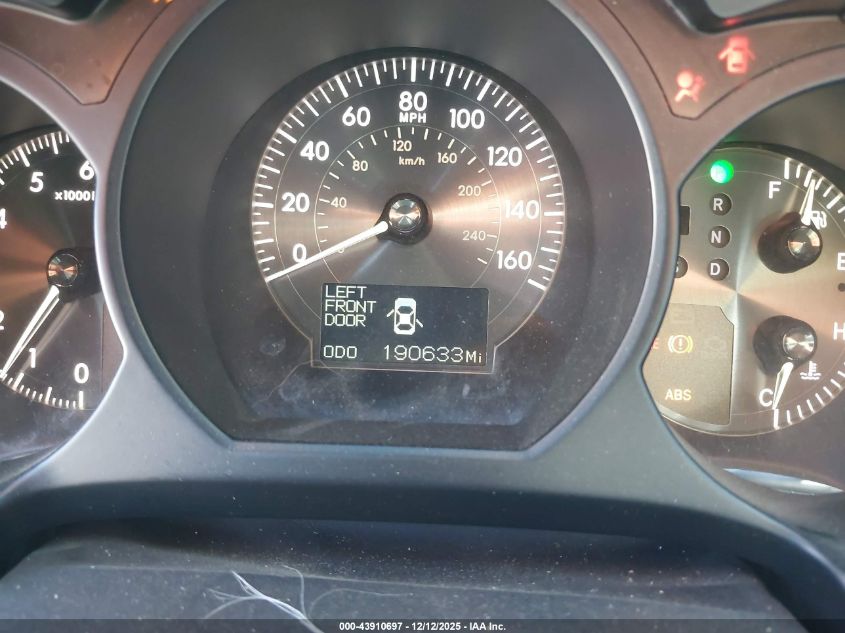 2006 Lexus Gs 300 VIN: JTHBH96S365039237 Lot: 43910697