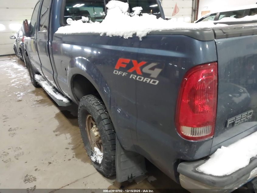 2004 Ford F-250 Lariat/Xl/Xlt VIN: 1FTNW21PX4EC55033 Lot: 43910702