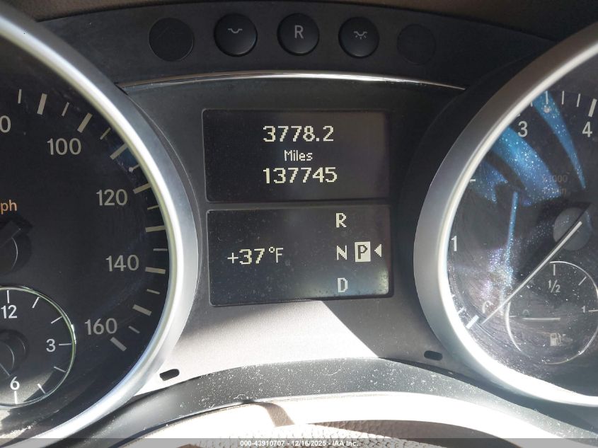 2011 Mercedes-Benz Ml 350 4Matic VIN: 4JGBB8GB3BA747349 Lot: 43910707