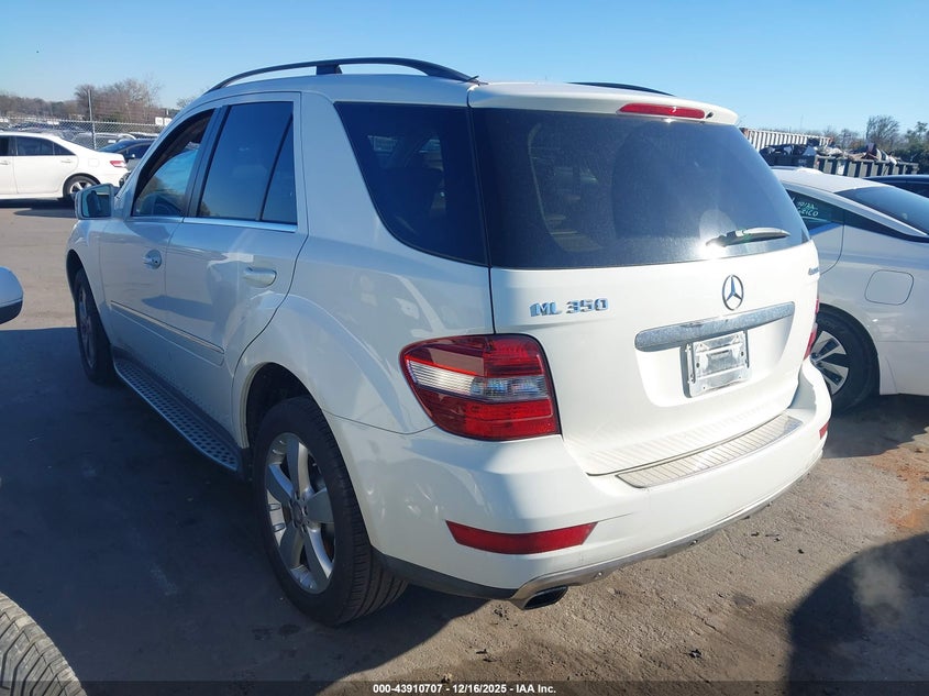 2011 Mercedes-Benz Ml 350 4Matic