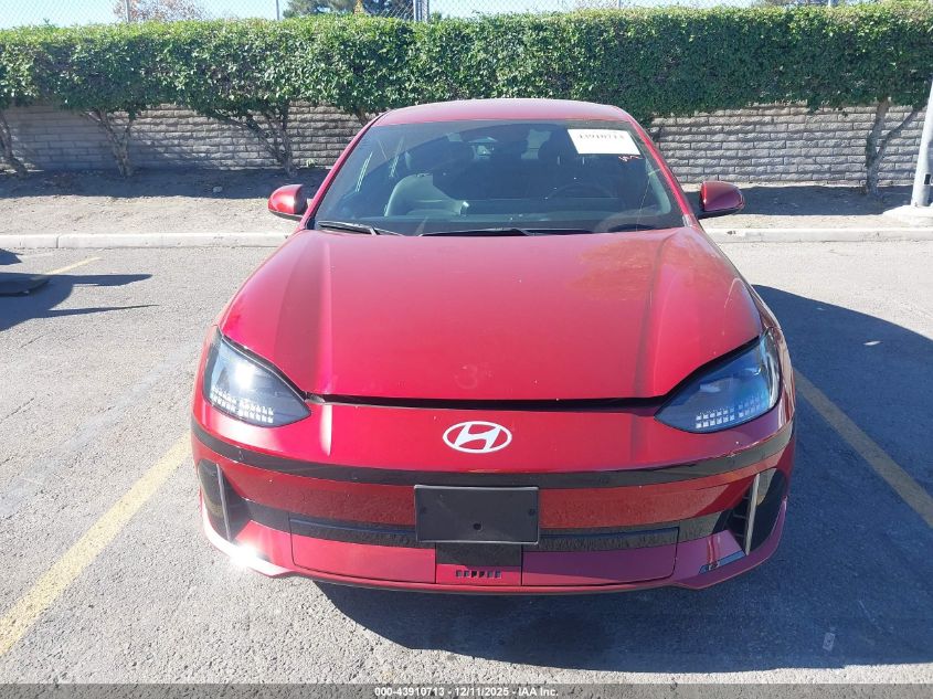 2025 Hyundai Ioniq 6 Sel VIN: KMHM34AA3SA085982 Lot: 43910713