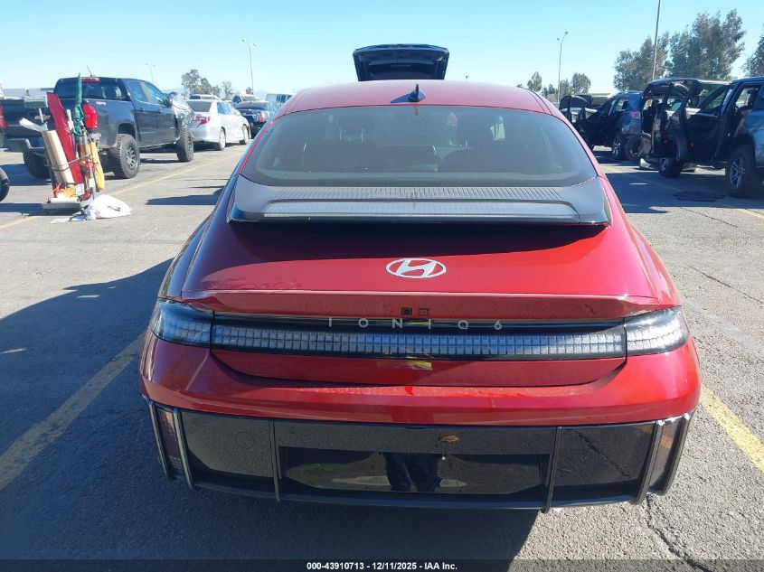 2025 Hyundai Ioniq 6 Sel VIN: KMHM34AA3SA085982 Lot: 43910713