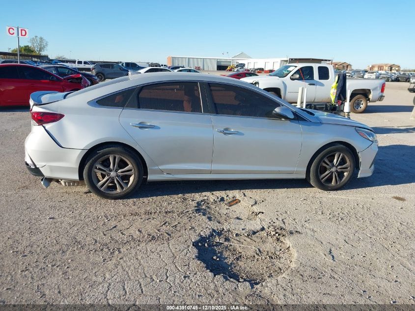 2018 Hyundai Sonata Sel VIN: 5NPE34AF8JH638623 Lot: 43910745