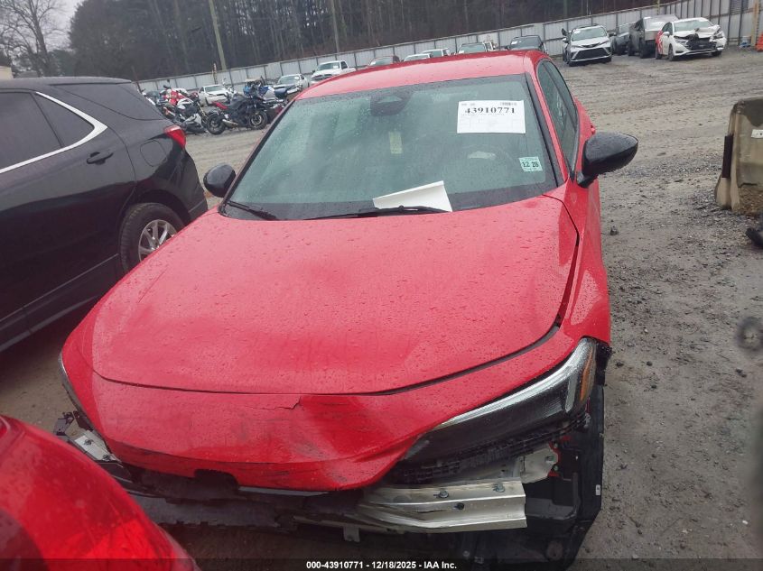 2024 Honda Civic Sport VIN: 2HGFE2F53RH563547 Lot: 43910771