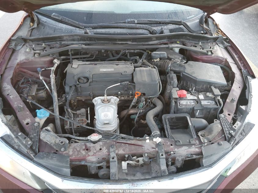 2016 Honda Accord Ex-L VIN: 1HGCR2F88GA072839 Lot: 43910782