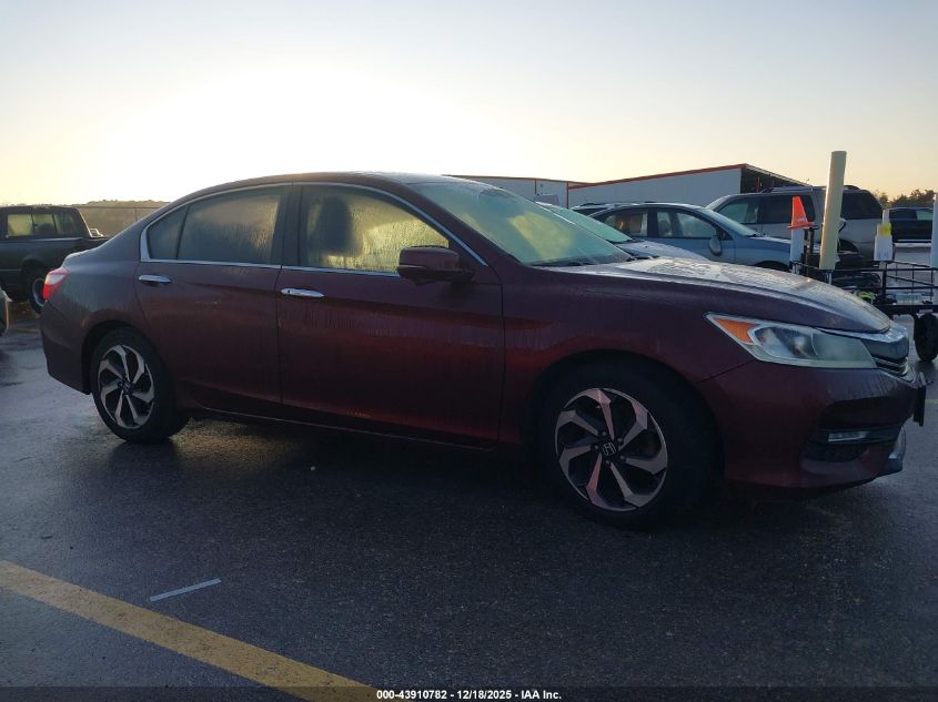 2016 Honda Accord Ex-L VIN: 1HGCR2F88GA072839 Lot: 43910782