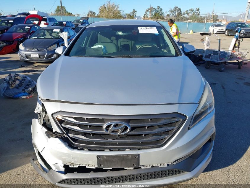2015 Hyundai Sonata Sport VIN: 5NPE34AF9FH231837 Lot: 43910794