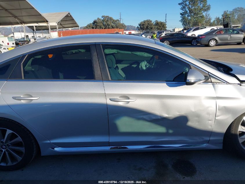 2015 Hyundai Sonata Sport VIN: 5NPE34AF9FH231837 Lot: 43910794