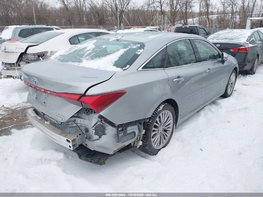 2021 Toyota Avalon Limited Hybrid VIN: 4T1DA1AB6MU005167 Lot: 43910803