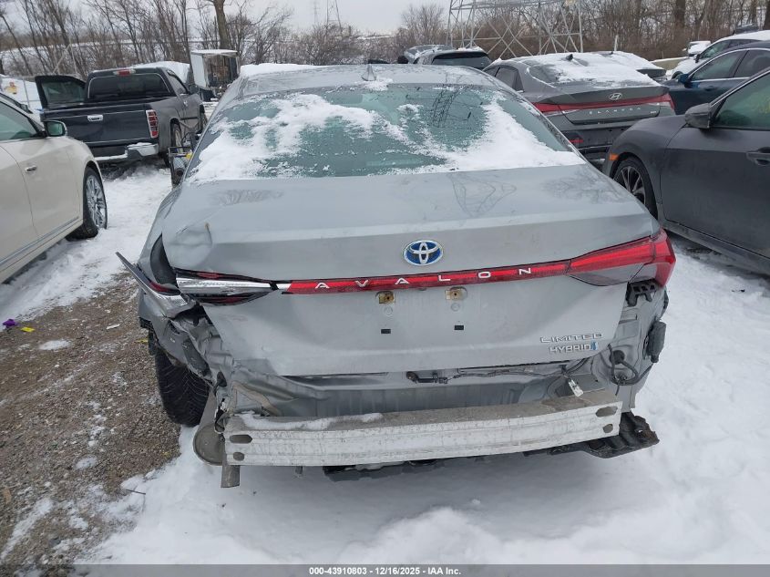 2021 Toyota Avalon Limited Hybrid VIN: 4T1DA1AB6MU005167 Lot: 43910803