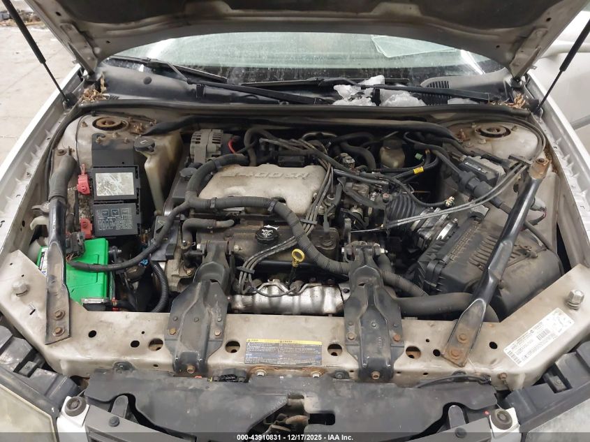 2003 Chevrolet Impala VIN: 2G1WF52E639404101 Lot: 43910831