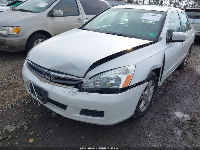 2007 Honda Accord 2.4 Ex VIN: 1HGCM56827A019201 Lot: 43910834