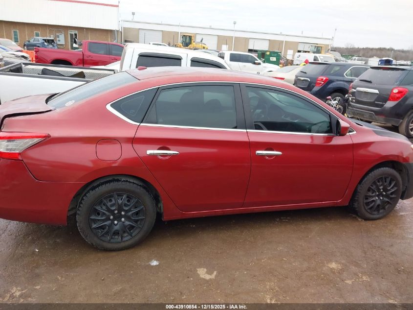 2015 Nissan Sentra Fe+ S/S/Sl/Sr/Sv VIN: 3N1AB7AP8FY218109 Lot: 43910854