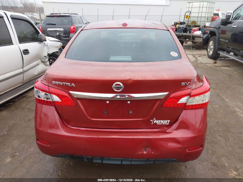 2015 Nissan Sentra Fe+ S/S/Sl/Sr/Sv VIN: 3N1AB7AP8FY218109 Lot: 43910854