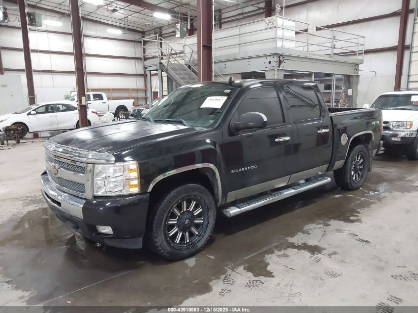 2010 Chevrolet Silverado 1500 Ltz VIN: 3GCRKTE33AG111869 Lot: 43910883