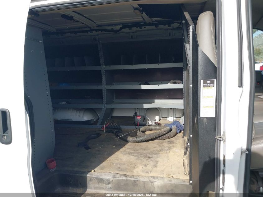 2021 Chevrolet Express Cargo Rwd 2500 Regular Wheelbase Wt VIN: 1GCWGAF77M1283402 Lot: 43910888