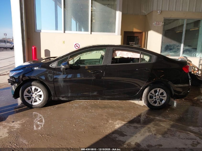 2019 Chevrolet Cruze Ls VIN: 1G1BC5SM9K7130097 Lot: 43910910