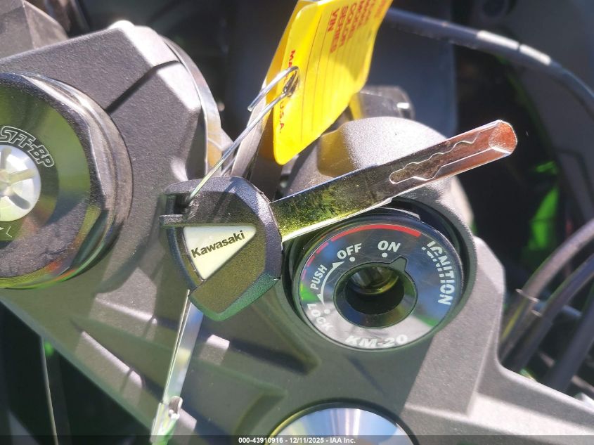 2024 Kawasaki Zx636 K VIN: JKBZXJK12RA002263 Lot: 43910916