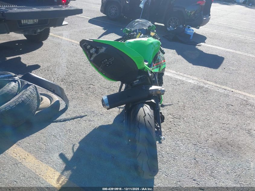 2024 Kawasaki Zx636 K VIN: JKBZXJK12RA002263 Lot: 43910916