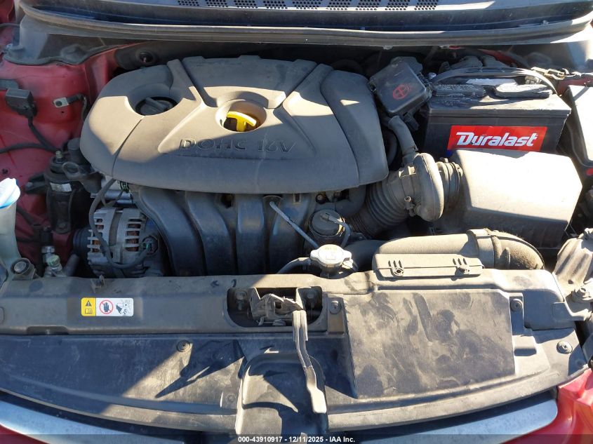 2016 Hyundai Elantra Limited VIN: KMHDH4AE7GU476708 Lot: 43910917