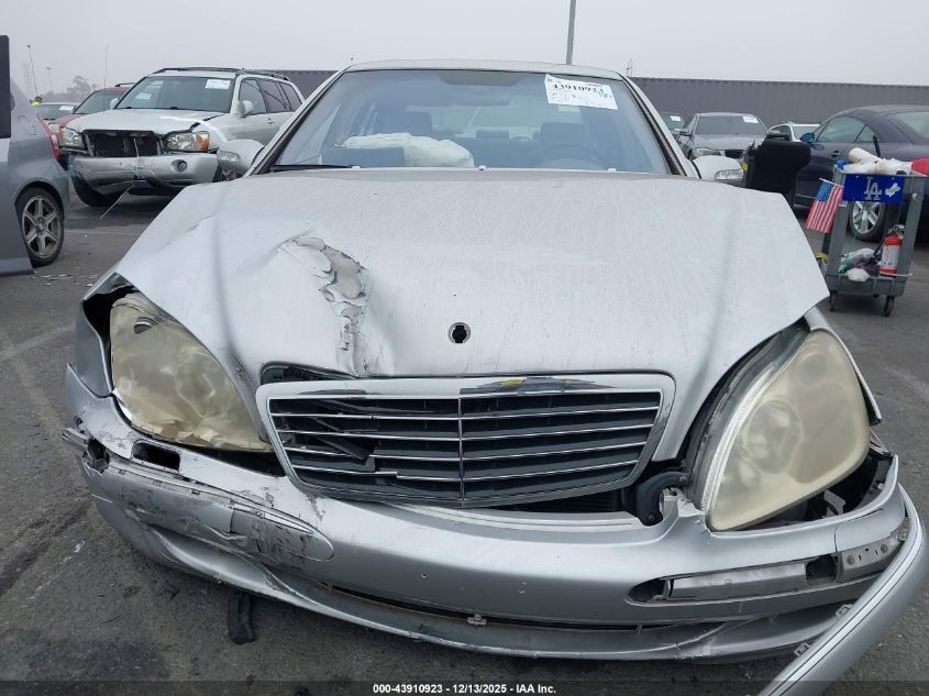 2003 Mercedes-Benz S 430 VIN: WDBNG70J93A332079 Lot: 43910923