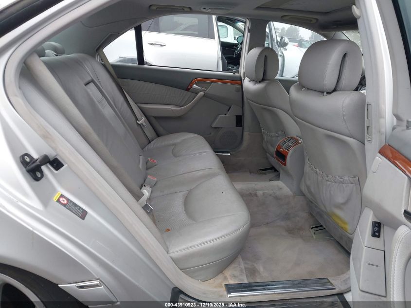 2003 Mercedes-Benz S 430 VIN: WDBNG70J93A332079 Lot: 43910923