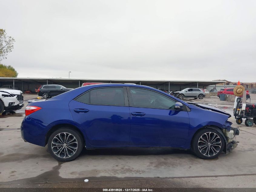 2014 Toyota Corolla S Plus VIN: 5YFBURHE5EP017231 Lot: 43910928