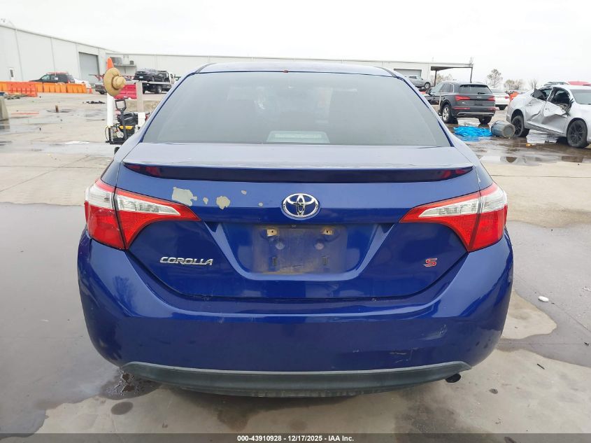 2014 Toyota Corolla S Plus VIN: 5YFBURHE5EP017231 Lot: 43910928