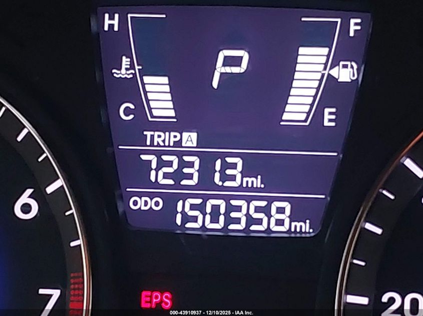 2012 Hyundai Accent Gls VIN: KMHCU4AE7CU267180 Lot: 43910937