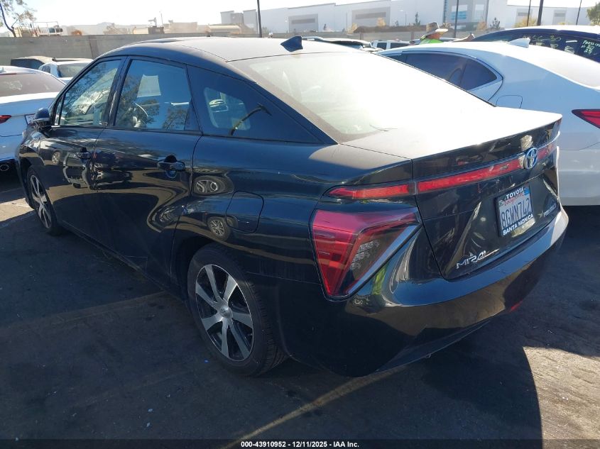 JTDBVRBD7JA005092 2018 TOYOTA MIRAI photo no. 3