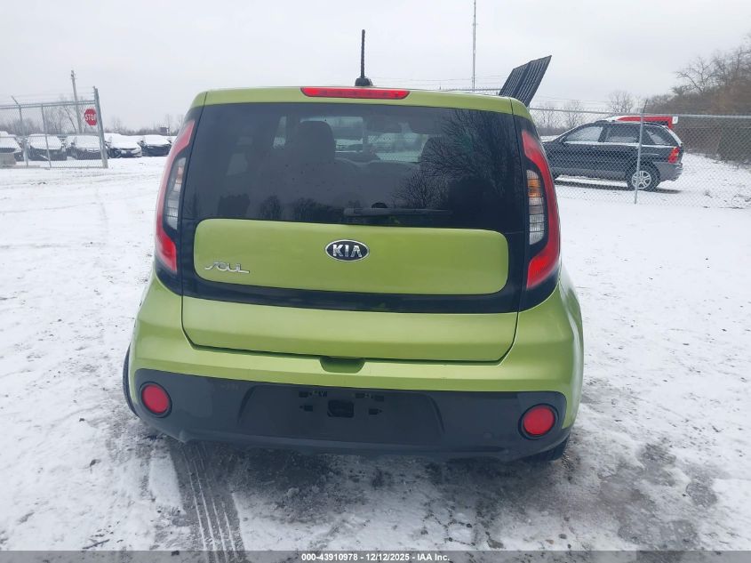 2018 Kia Soul VIN: KNDJN2A26J7895701 Lot: 43910978