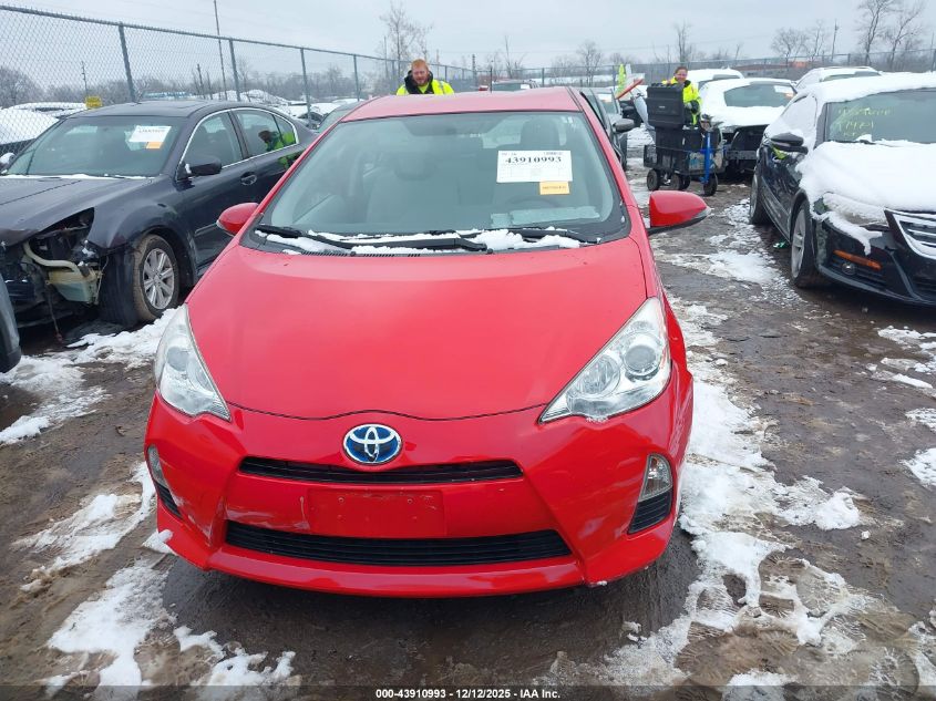 2012 Toyota Prius C One VIN: JTDKDTB39C1519701 Lot: 43910993