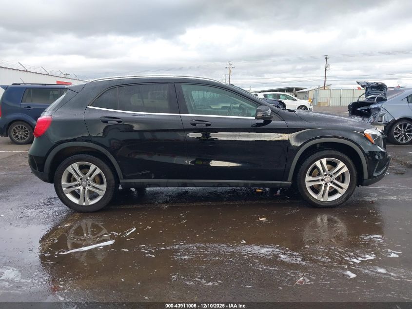 2015 Mercedes-Benz Gla 250 4Matic VIN: WDCTG4GB1FJ081742 Lot: 43911006
