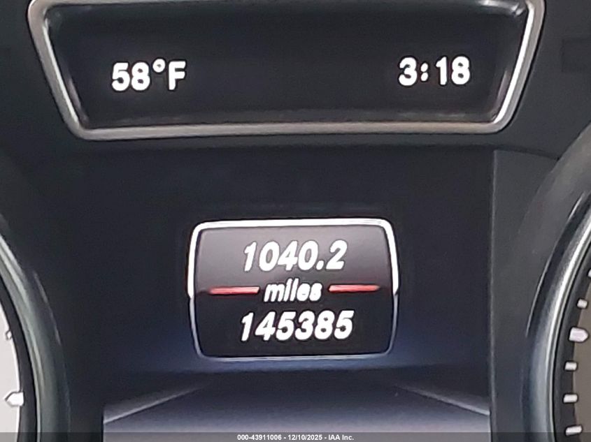 2015 Mercedes-Benz Gla 250 4Matic VIN: WDCTG4GB1FJ081742 Lot: 43911006