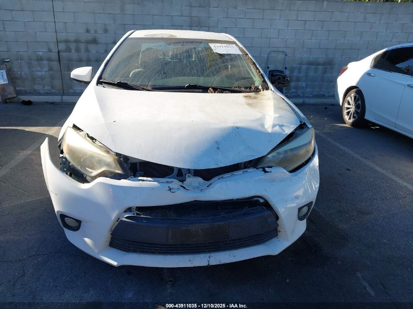 2014 Toyota Corolla Le Plus VIN: 5YFBURHE4EP092180 Lot: 43911035