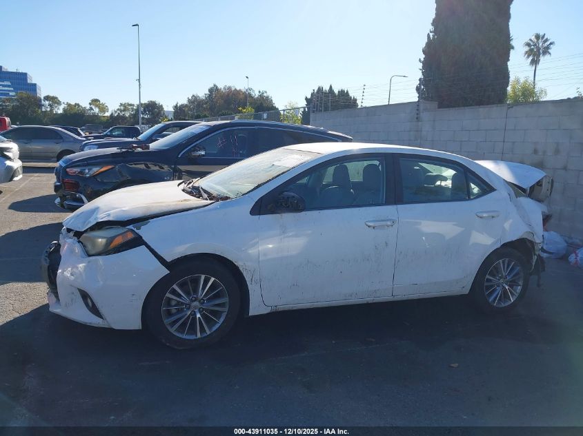 2014 Toyota Corolla Le Plus VIN: 5YFBURHE4EP092180 Lot: 43911035