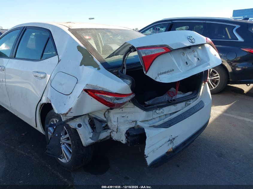 2014 Toyota Corolla Le Plus VIN: 5YFBURHE4EP092180 Lot: 43911035