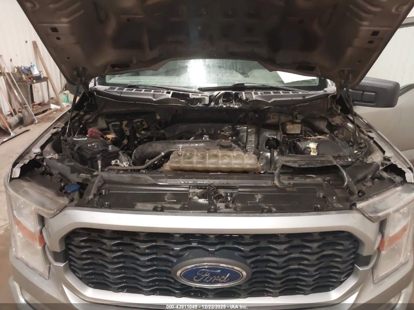 2022 Ford F-150 Xl VIN: 1FTFW1E89NKD37629 Lot: 43911049