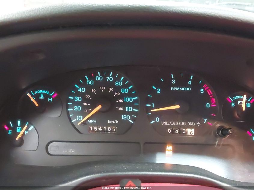 1995 Ford Mustang VIN: 1FALP444XSF150572 Lot: 43911050