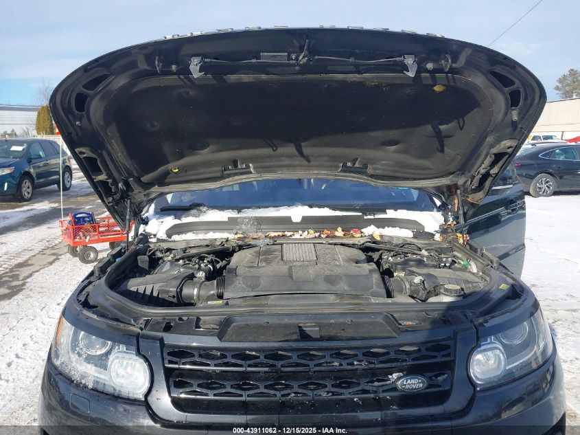 2016 Land Rover Range Rover Sport 5.0L V8 Supercharged/5.0L V8 Supercharged Dynamic VIN: SALWR2EF7GA580384 Lot: 43911062