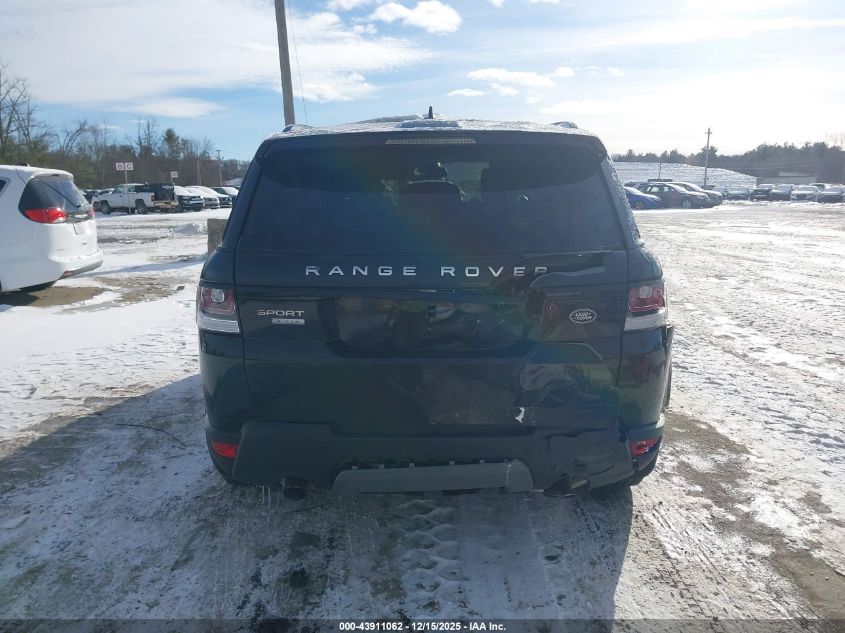 2016 Land Rover Range Rover Sport 5.0L V8 Supercharged/5.0L V8 Supercharged Dynamic VIN: SALWR2EF7GA580384 Lot: 43911062