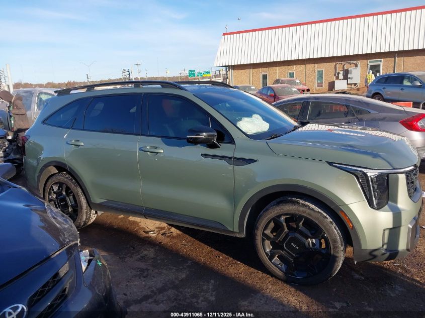 2024 Kia Sorento X-Line Sx VIN: 5XYRKDJFXRG309347 Lot: 43911065