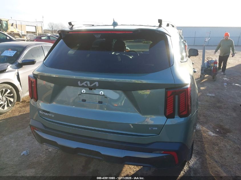 2024 Kia Sorento X-Line Sx VIN: 5XYRKDJFXRG309347 Lot: 43911065