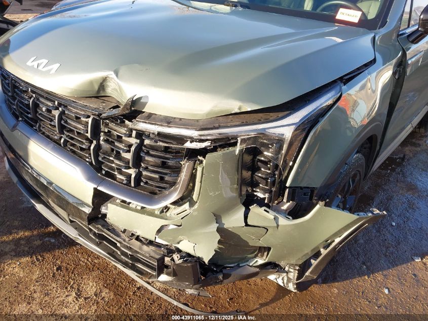 2024 Kia Sorento X-Line Sx VIN: 5XYRKDJFXRG309347 Lot: 43911065