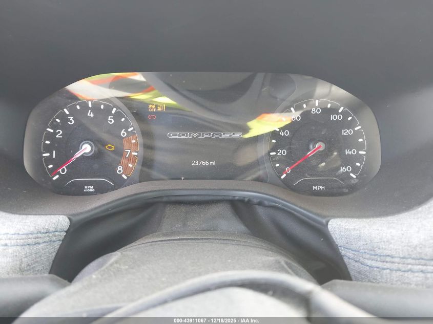 2024 Jeep Compass Latitude 4X4 VIN: 3C4NJDBN3RT170601 Lot: 43911067