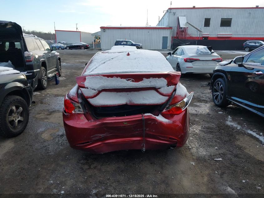 2012 Hyundai Sonata Gls VIN: 5NPEB4AC7CH461235 Lot: 43911071