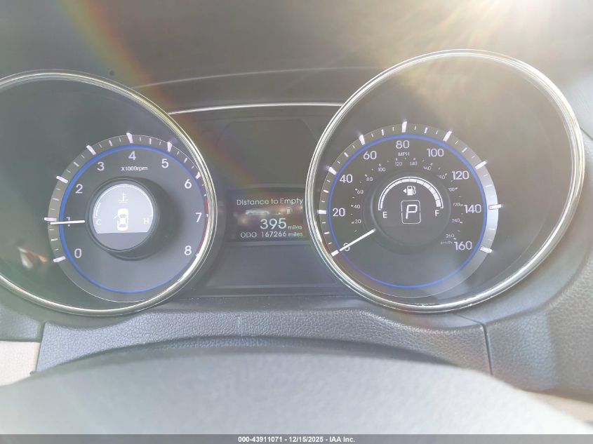 2012 Hyundai Sonata Gls VIN: 5NPEB4AC7CH461235 Lot: 43911071