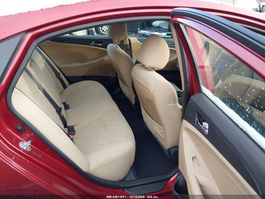 2012 Hyundai Sonata Gls VIN: 5NPEB4AC7CH461235 Lot: 43911071