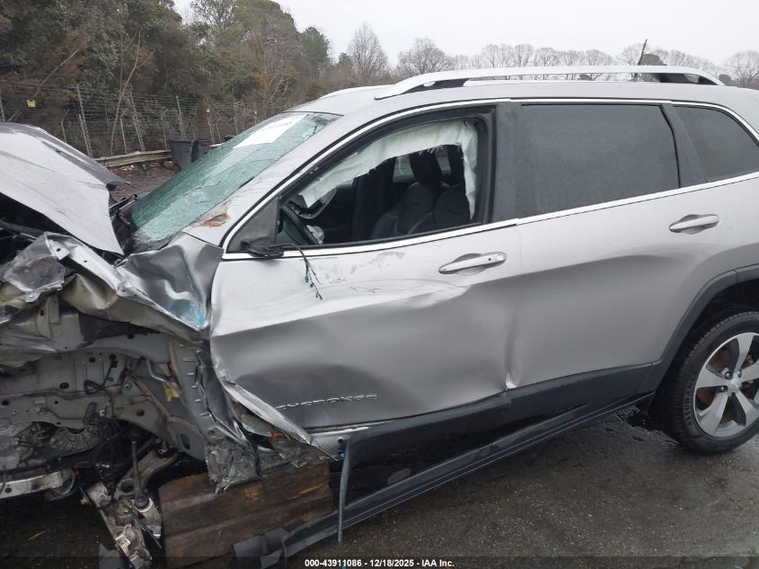 2019 Jeep Cherokee Limited Fwd VIN: 1C4PJLDB7KD332456 Lot: 43911086