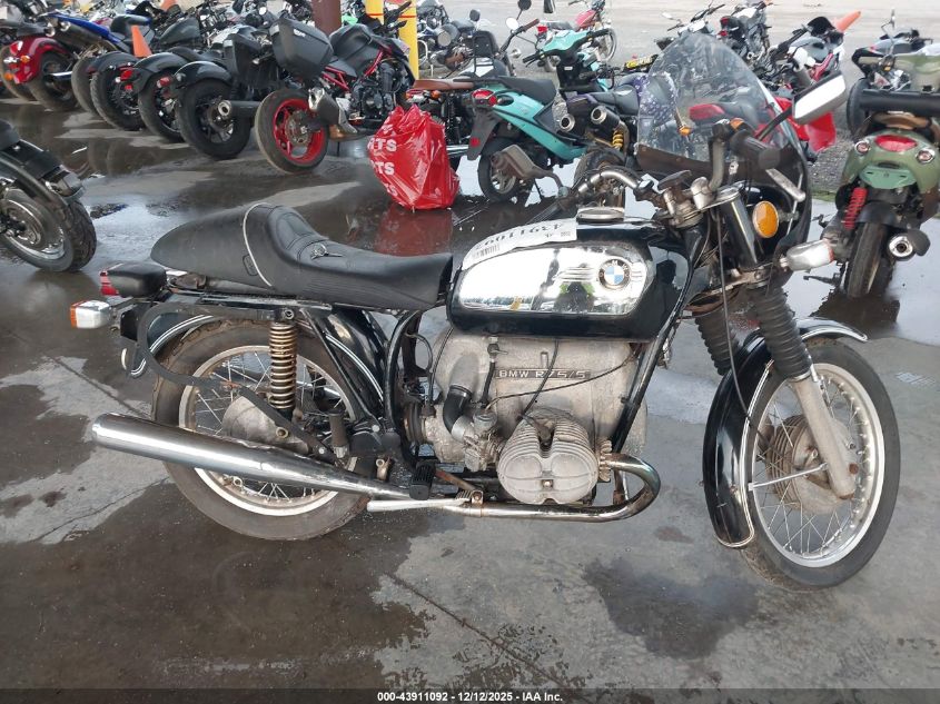 1972 BMW Rr755 VIN: 2985591 Lot: 43911092